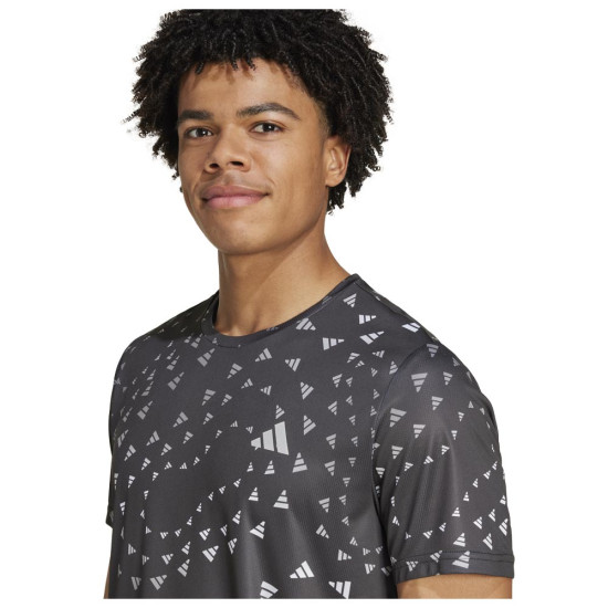 Adidas Ανδρική κοντομάνικη μπλούζα Run It Tee